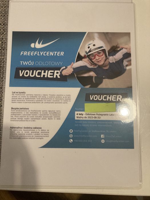 Voucher freeflycenter 4 loty okazja Leszno