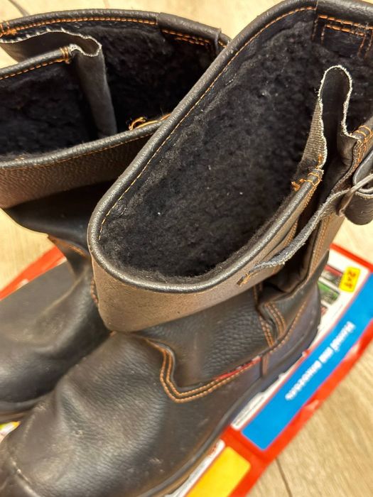 Кирзовые сапоги утеплённые