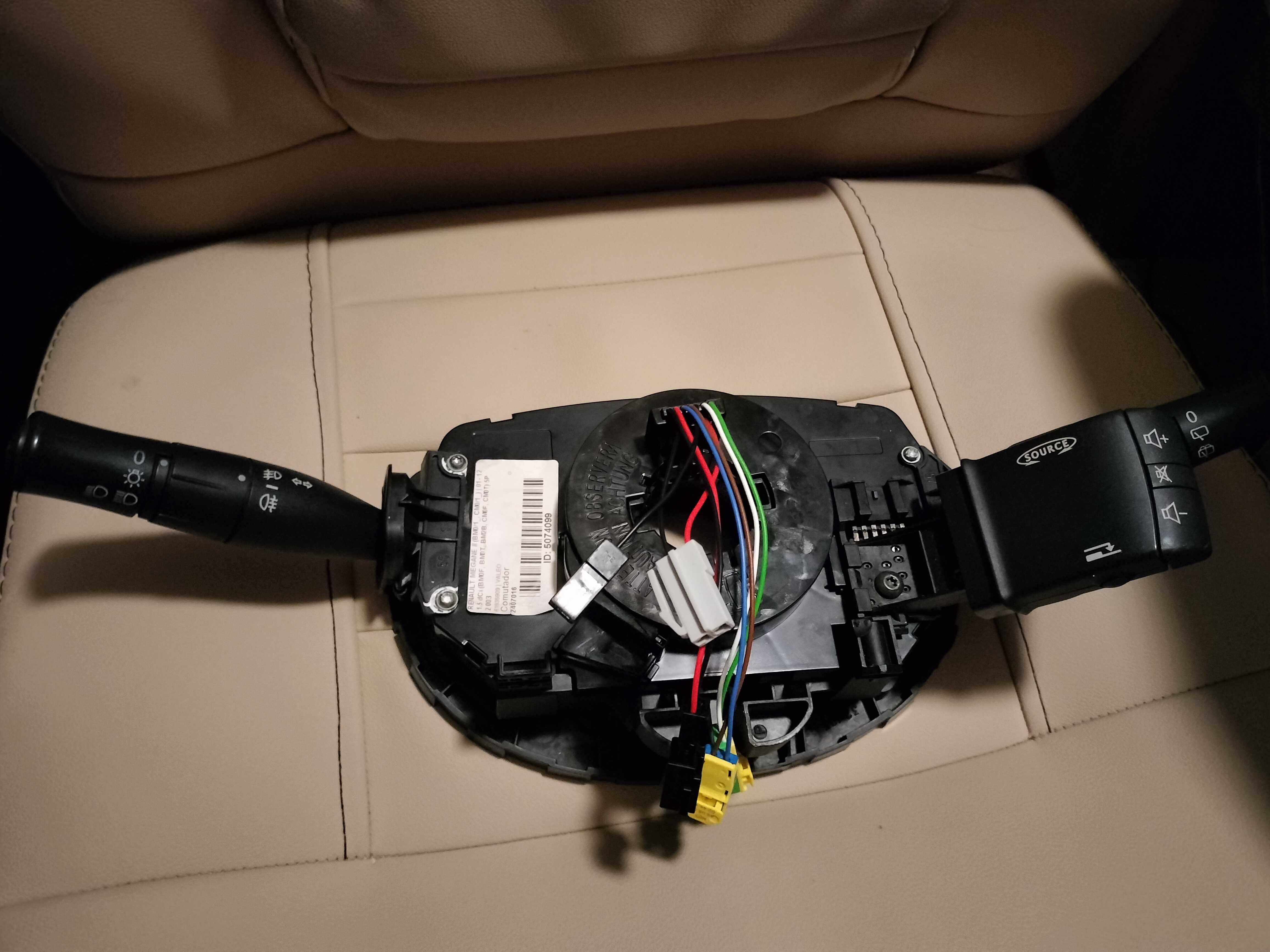 Módulo Completo Airbag Mégane 2 - Fita Nova