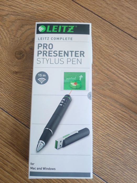 Wskaźnik laserowy 4 w 1.  wskaźnik Leitz Complete Pro Presenter Styl