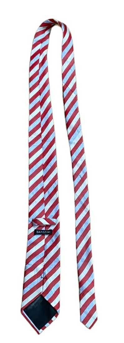 Batistini - jedwabny krawat, dł. 150 cm
