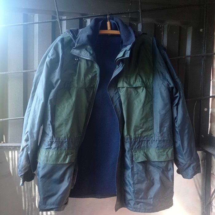 Куртка мужская Зимняя Wikland XXL сине-зеленая