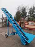 Taśmociąg * przenośnik * podajnik taśmowy * kosz przyjeciowy 4.70 m