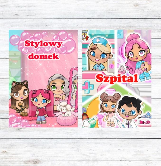 Gry na rzepy Avatar World mini Szpital I Stylowy domek