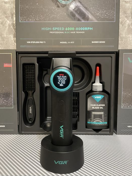 Професійний тример VGR V-977 | 6000-8000 об/хв |Подарункова упаковка