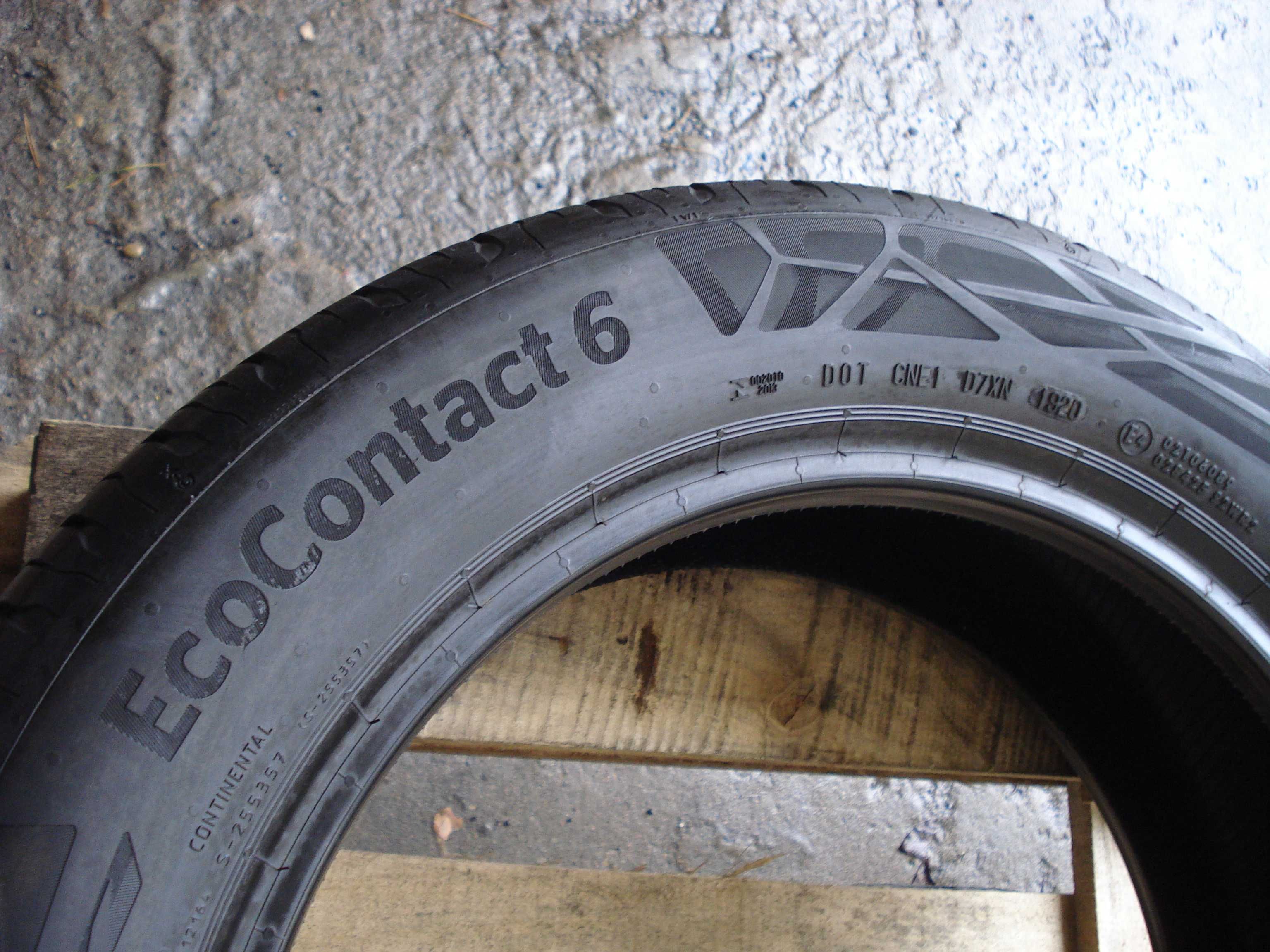 Continental Eco Contact 6  205/55 r 17  2 - sztuki letnie