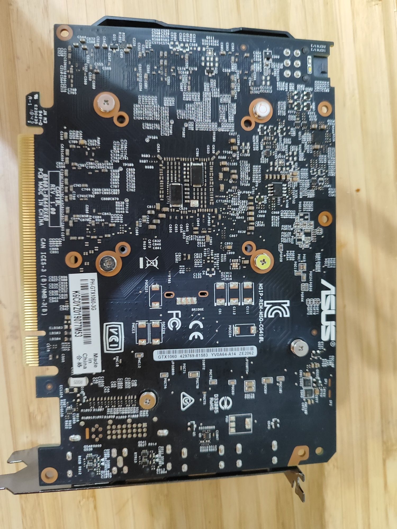 Karta graficzna ASUS Phoenix GeForce GTX 1060 3GB GDDR5 192 bit
