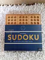 Drewniana gra sudoku