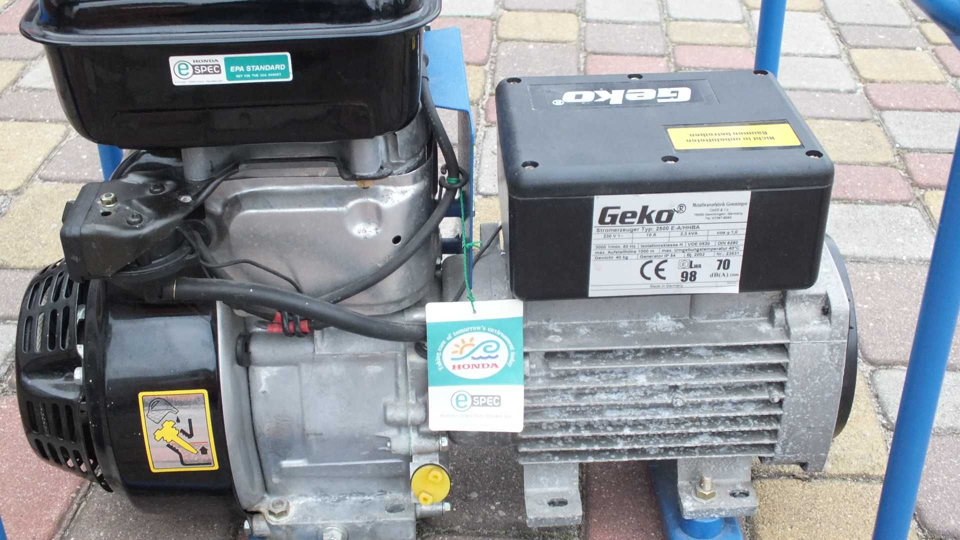 Agregat prądotwórczy Honda Geko 2500 E-A/HHBA