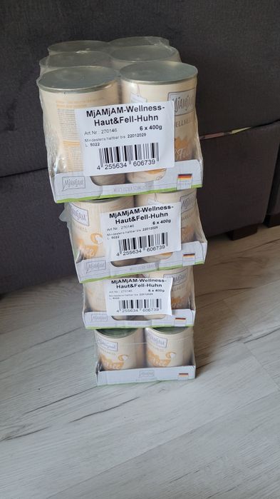 Karma mokra dla psa Mjamjam Wellness 24x400g