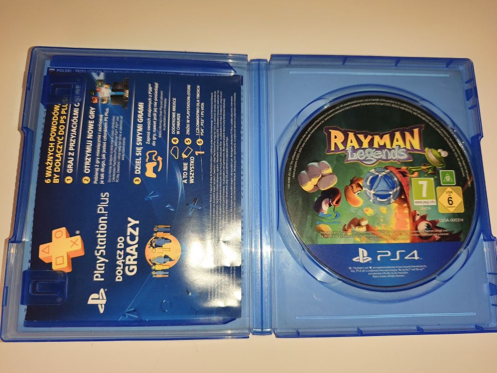 Gra Ps4 Rayman Legends PL gry PlayStation 4 Minecraft LEGO Crash Spyro