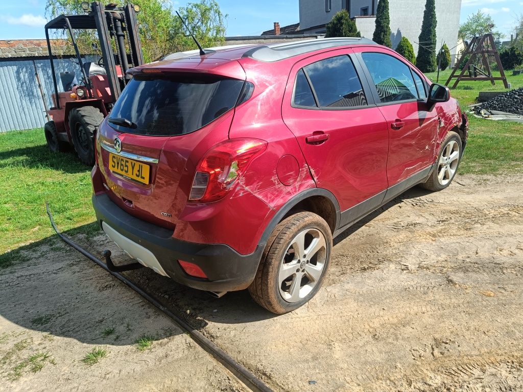 Karoseria Opel Mokka I A 12-19 Bordowy GCS Maska Zderzak Błotnik Drzwi