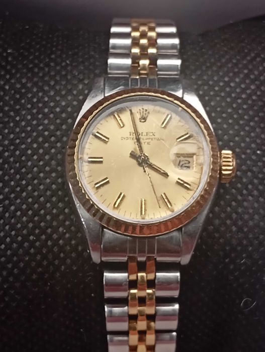 Relógio Rolex senhora aço ouro