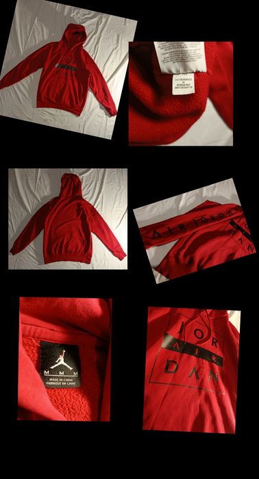 Air Jordan Red Hoodie (M) –  червона худі Nike Jordan