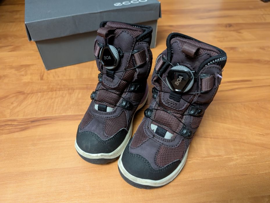 Zimowe buty śniegowce ECCO SNOW MOUNTAIN Gore-Tex BOA rozmiar 24