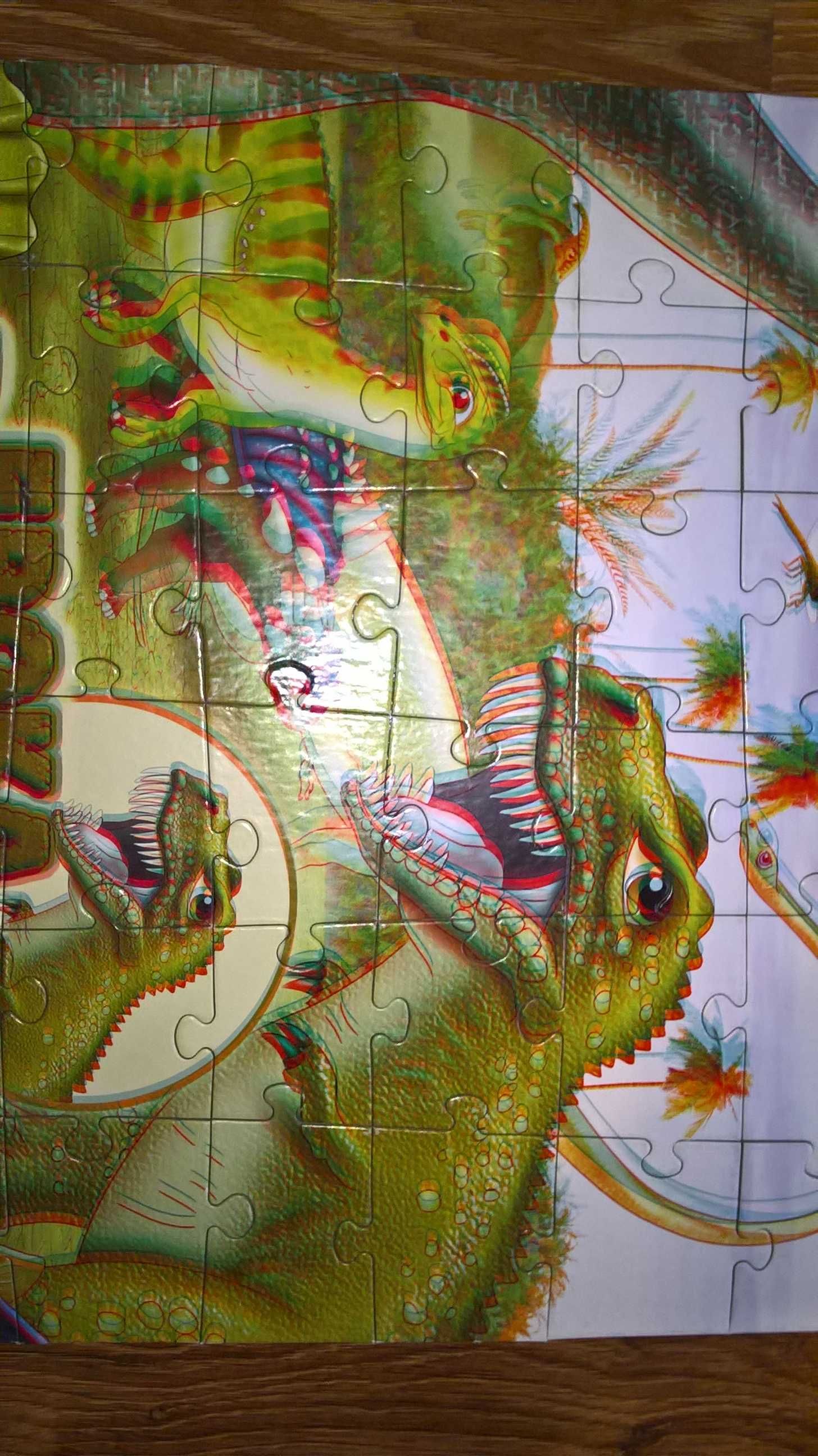 puzzle 3d maxi 60 epoka dinozaurów db