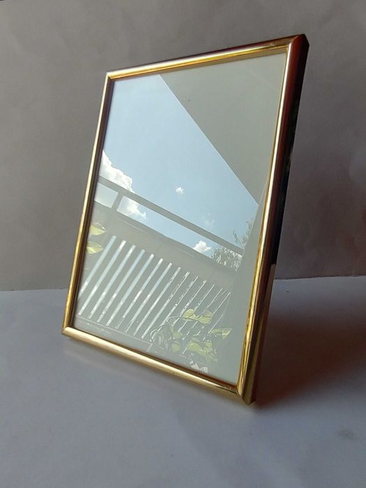 Ramka na zdjęcie 13x 18 cm złota