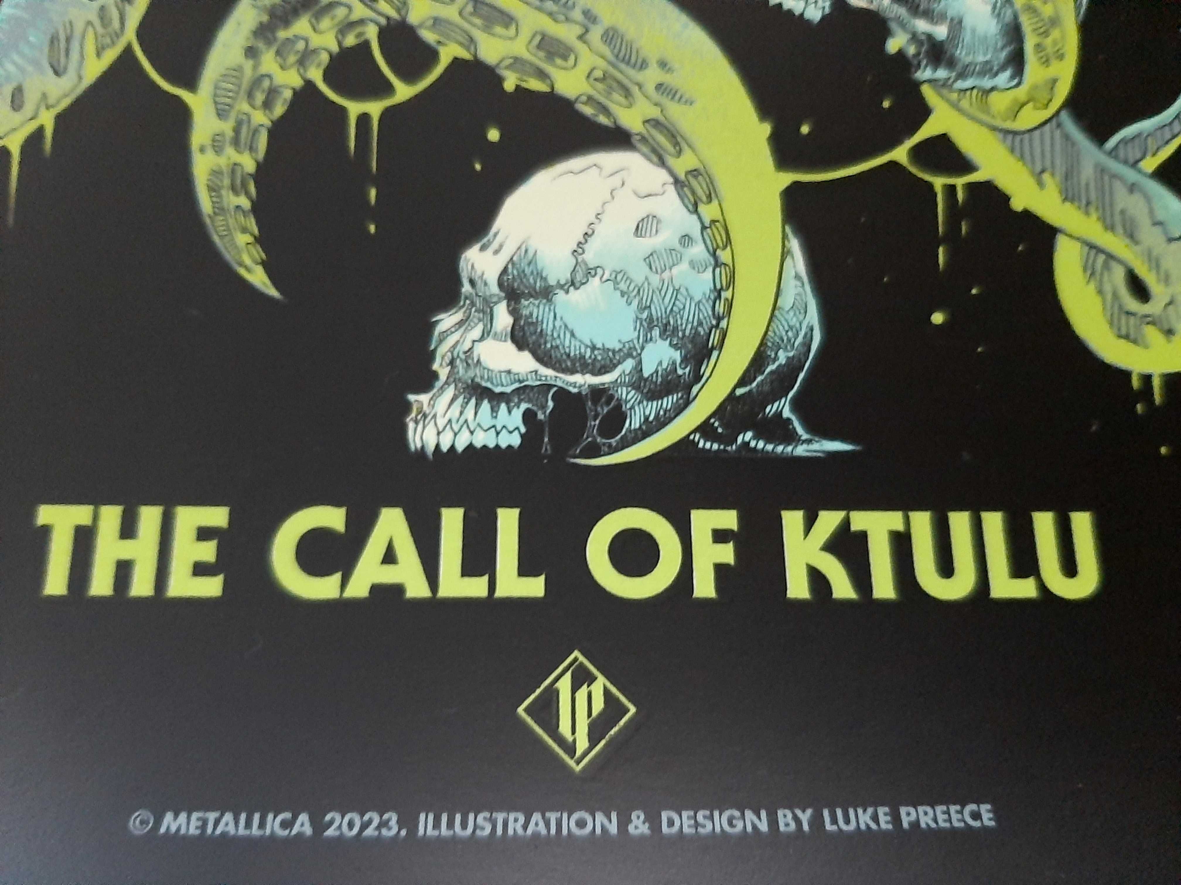 Metallica The Call Of Ktulu oficjalny plakat