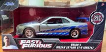2002 Nissan Skyline R34 Escala 1:32 Fast and Furious