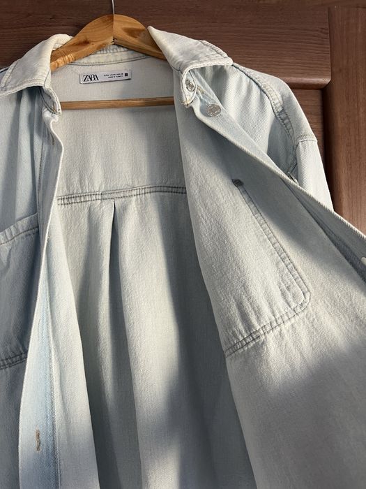 Джинсова сорочка Zara