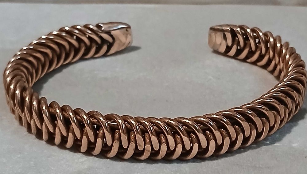 Браслеты ручной работы из меди.Медный браслет.