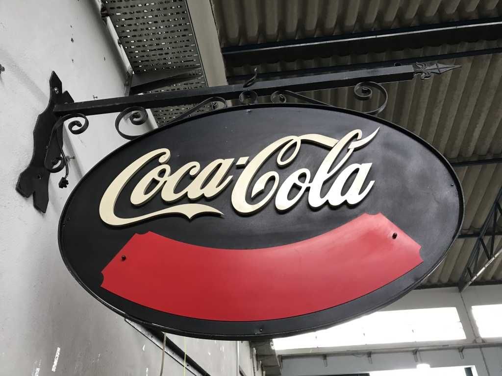 Placa Coca-Cola Vintage