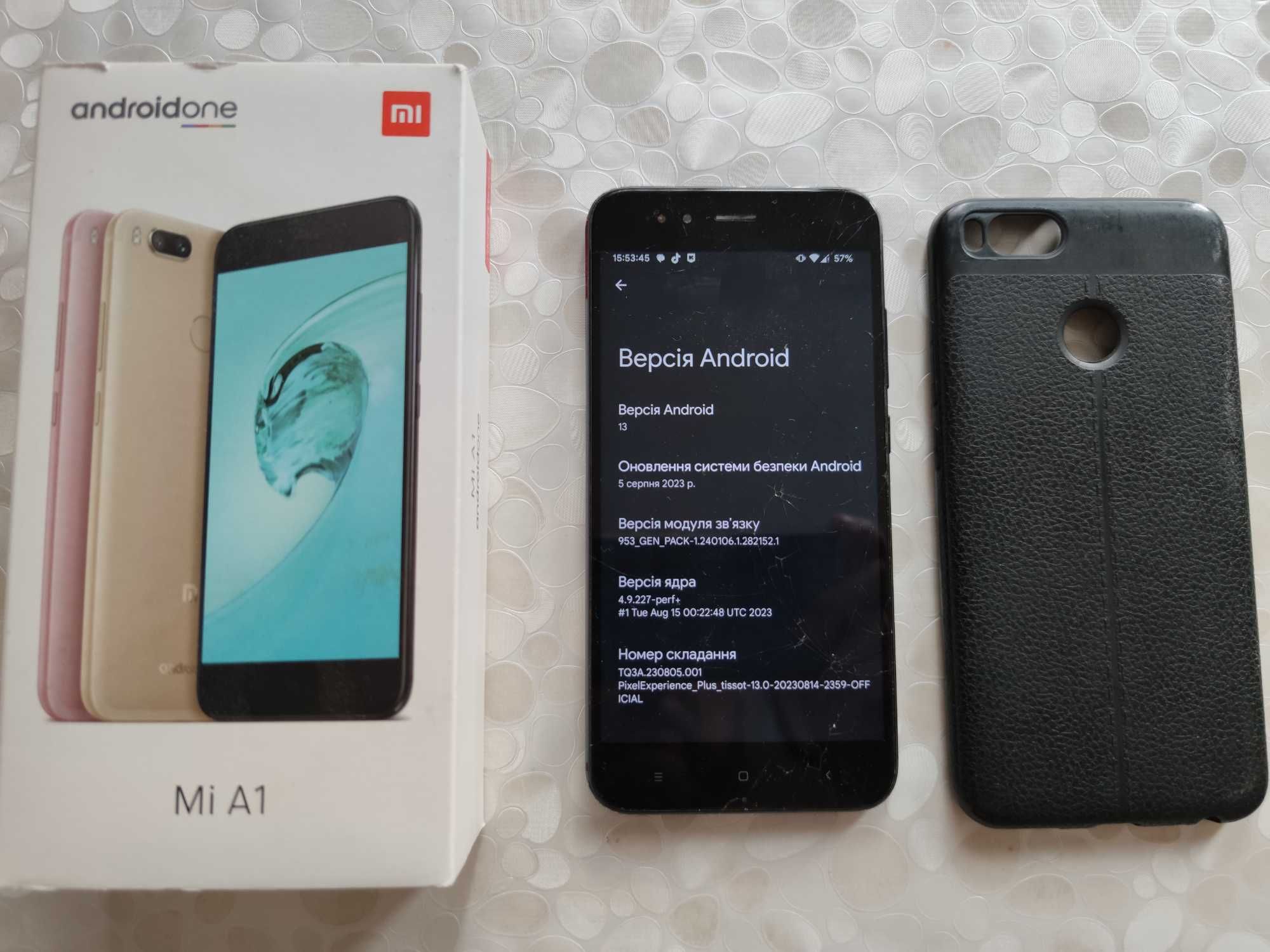 КОМПЛЕКТ!!! Xiaomi Mi A1 4Гб/32Гб /Android 13/пульт ДК + новий дисплей