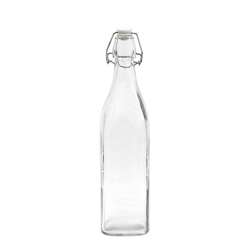 Butelka Kwadrat z hermetycznym zamknięciem 0,5 L BROWIN