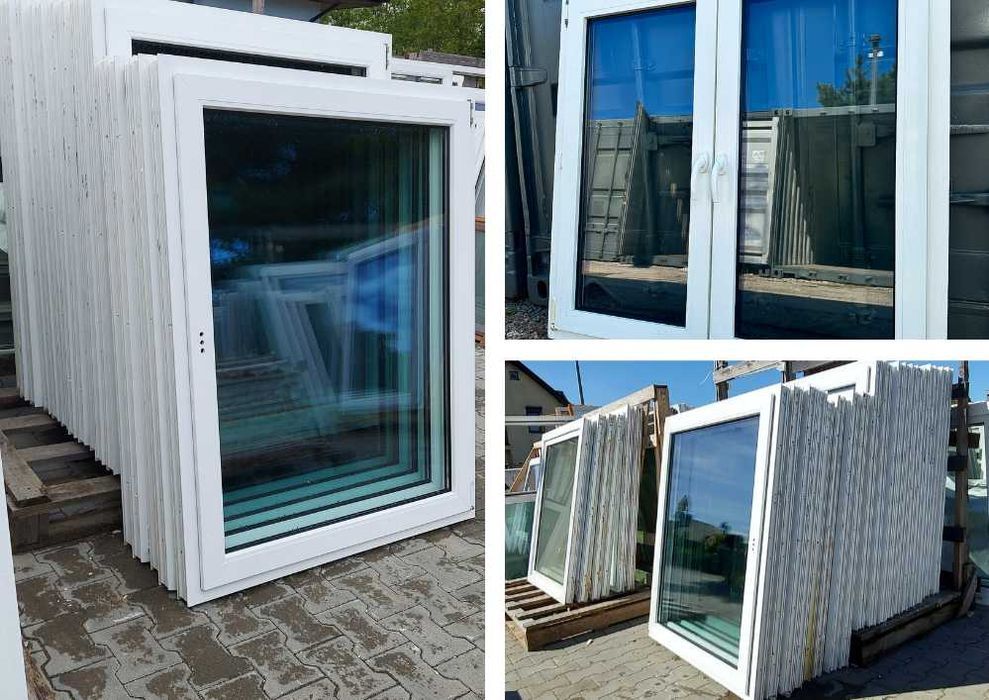 Okna 112x138 UŻYWANE Warszawa - TANIE a dobre - duży wybór - Dowóz