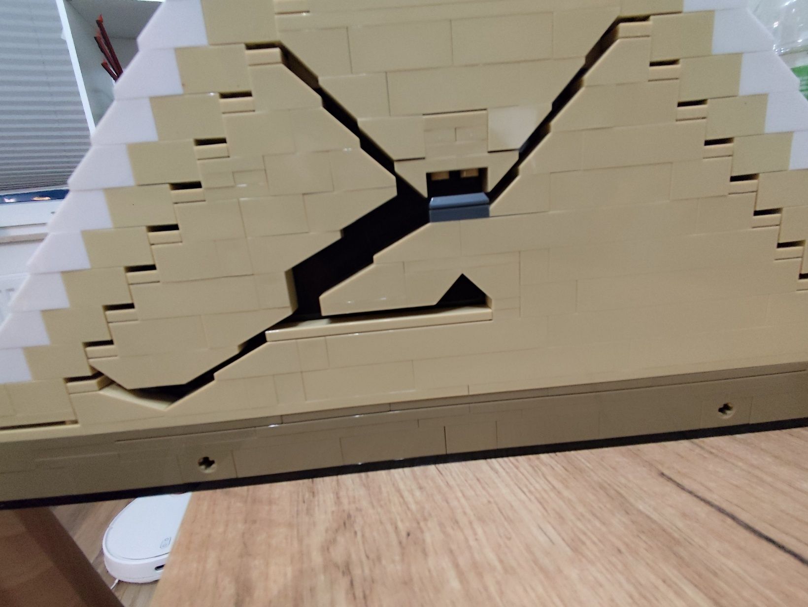 Piramida Cheopsa klocki nie lego Egipt budowla architecture