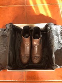 Botins castanhos