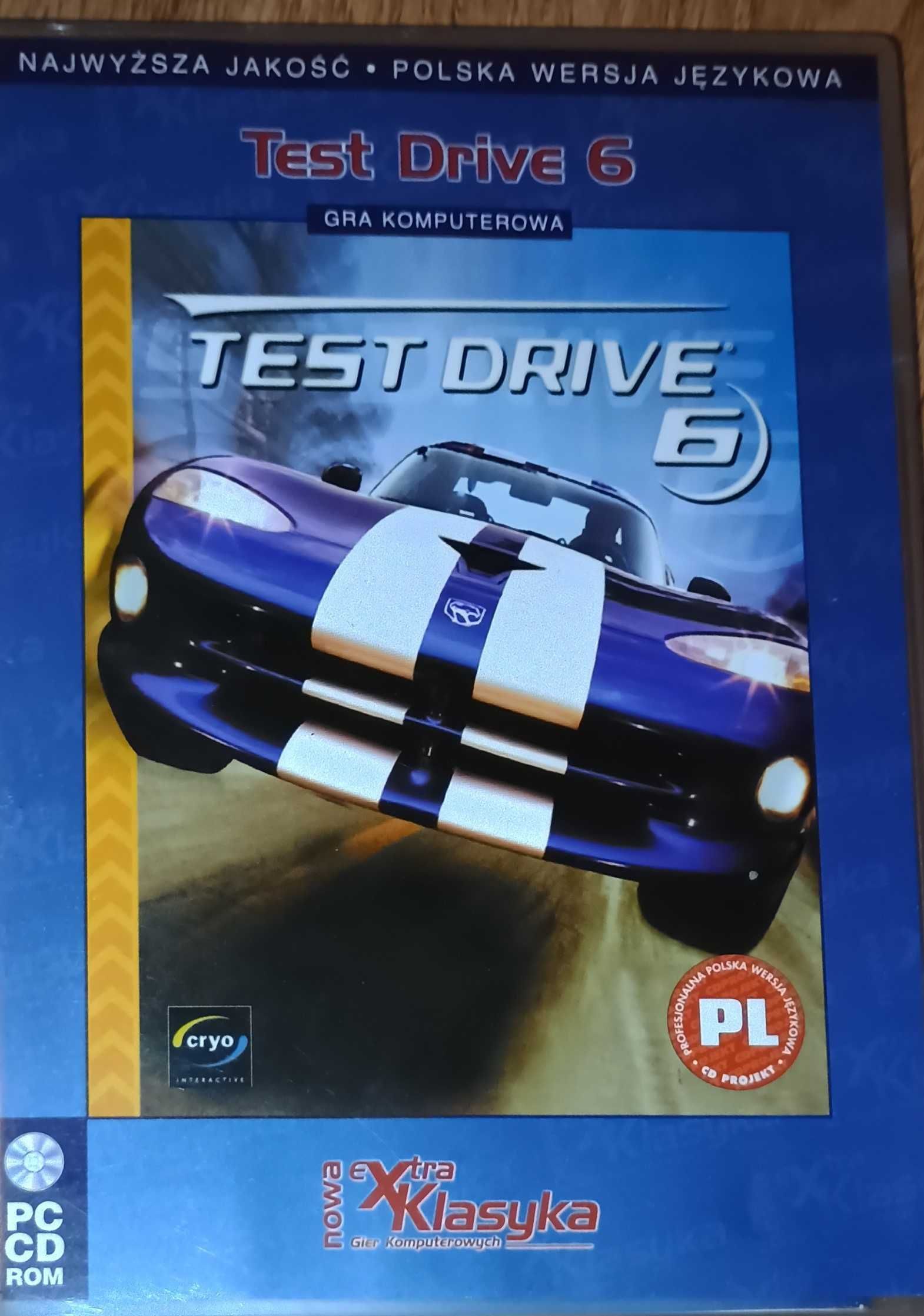 Test Drive 6 - gra PC CD box polska wersja