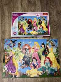 Пазлы Дисней 100 шт Disney Princess Trefl 5+