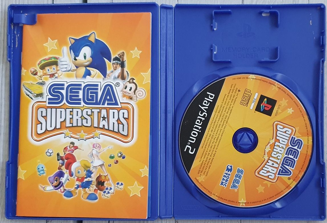 "SEGA Superstars" PlayStation 2 wersja angielska