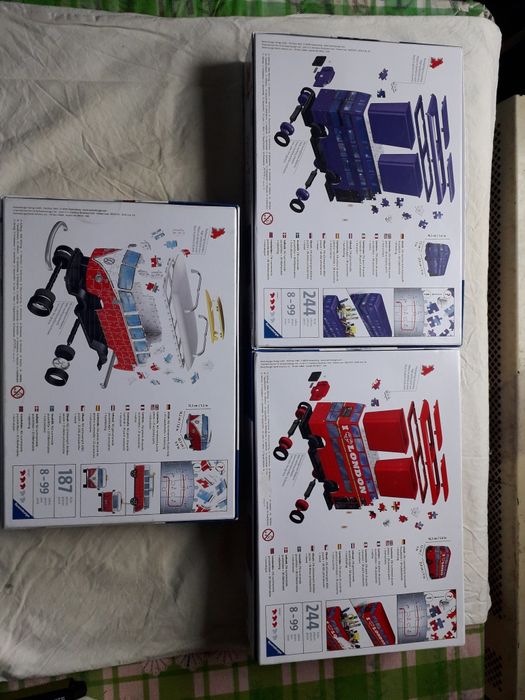 Ravensburger  3D Машинки из пазлов