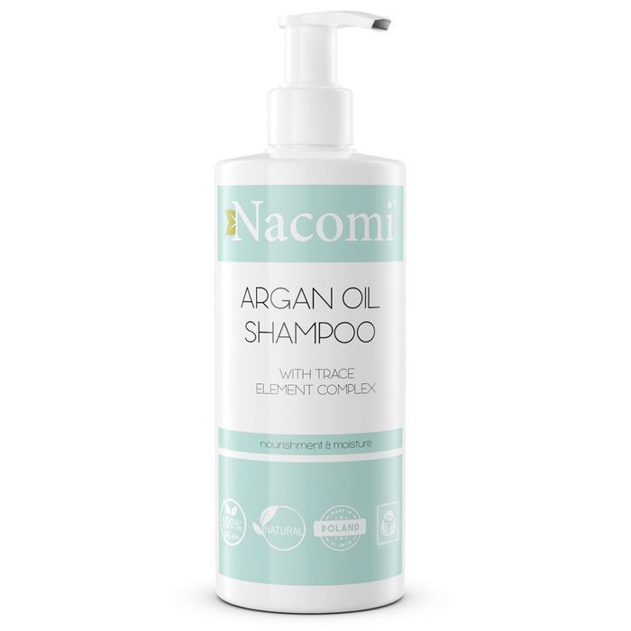 Nawilżający Szampon z Olejem Arganowym 250ml - Nacomi Argan Oil (P1)