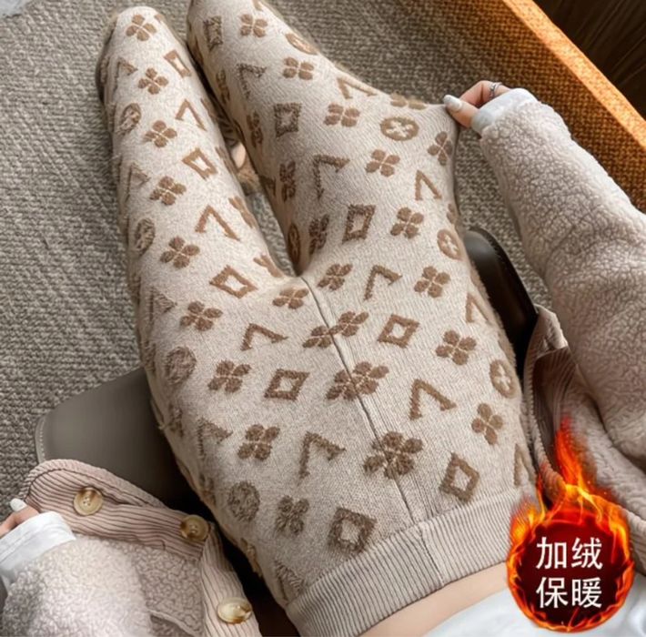 Лосини легінси штани піжама брендові louis vuitton утеплені