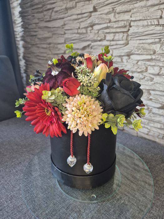 Zestaw jesiennych flower boxow