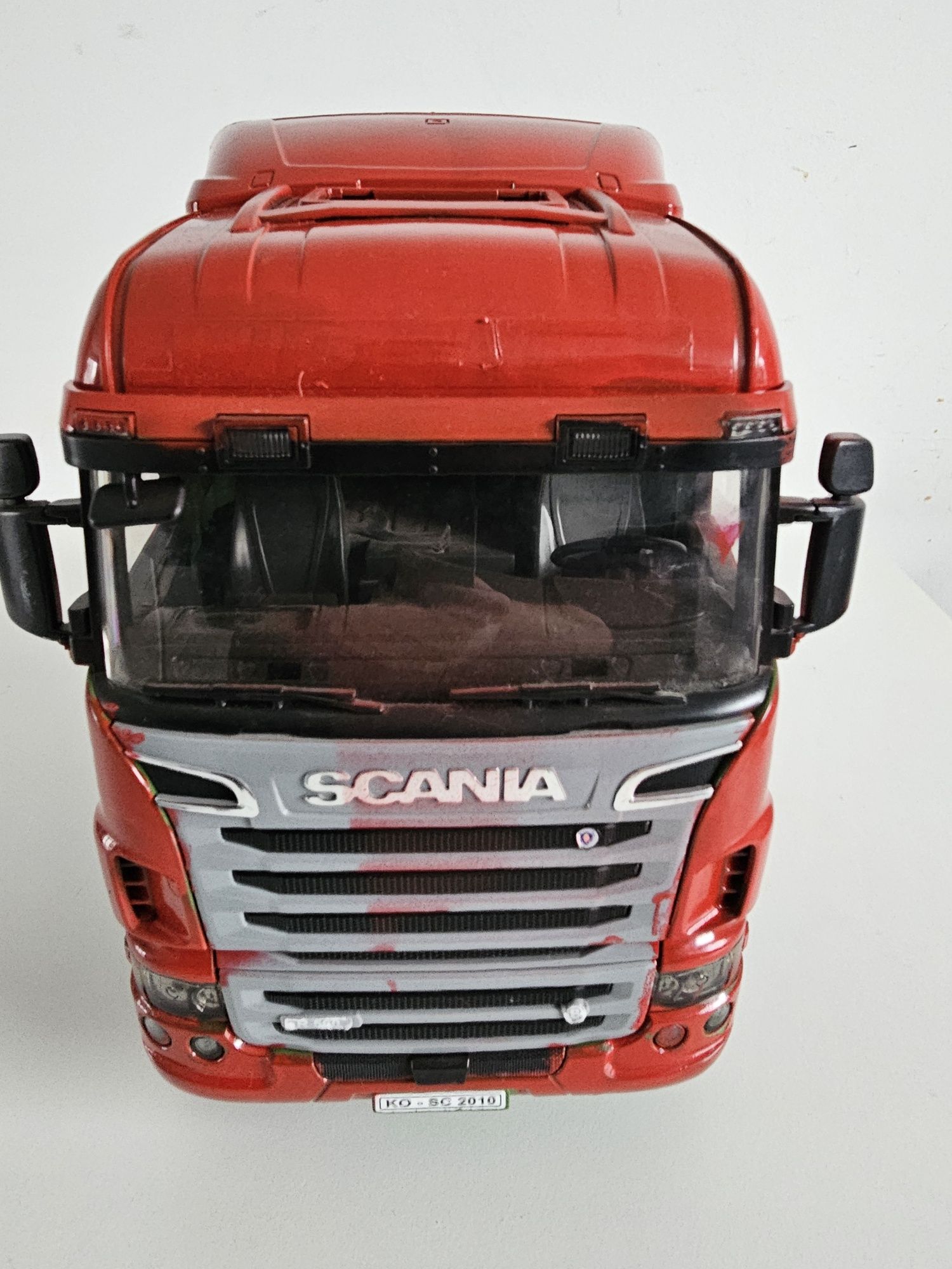 Scania Bruder duża ciężarówka 50 cm długości