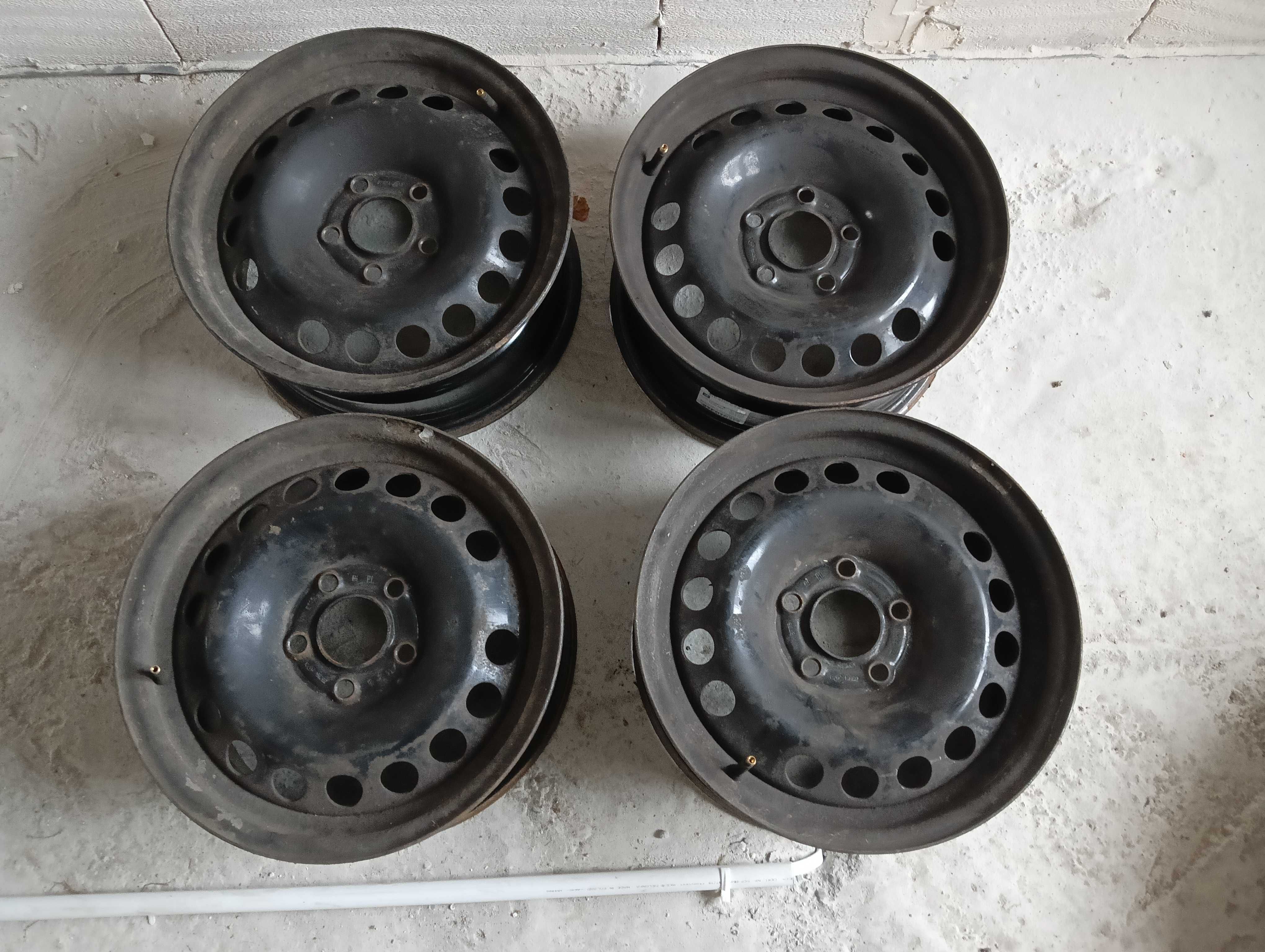 felgi stalowe 5x110r15 OPEL proste. MONTAŻ.