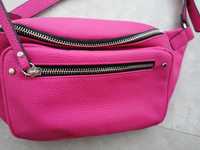 Сумка розовая женская поясная сумка сумка через плечо