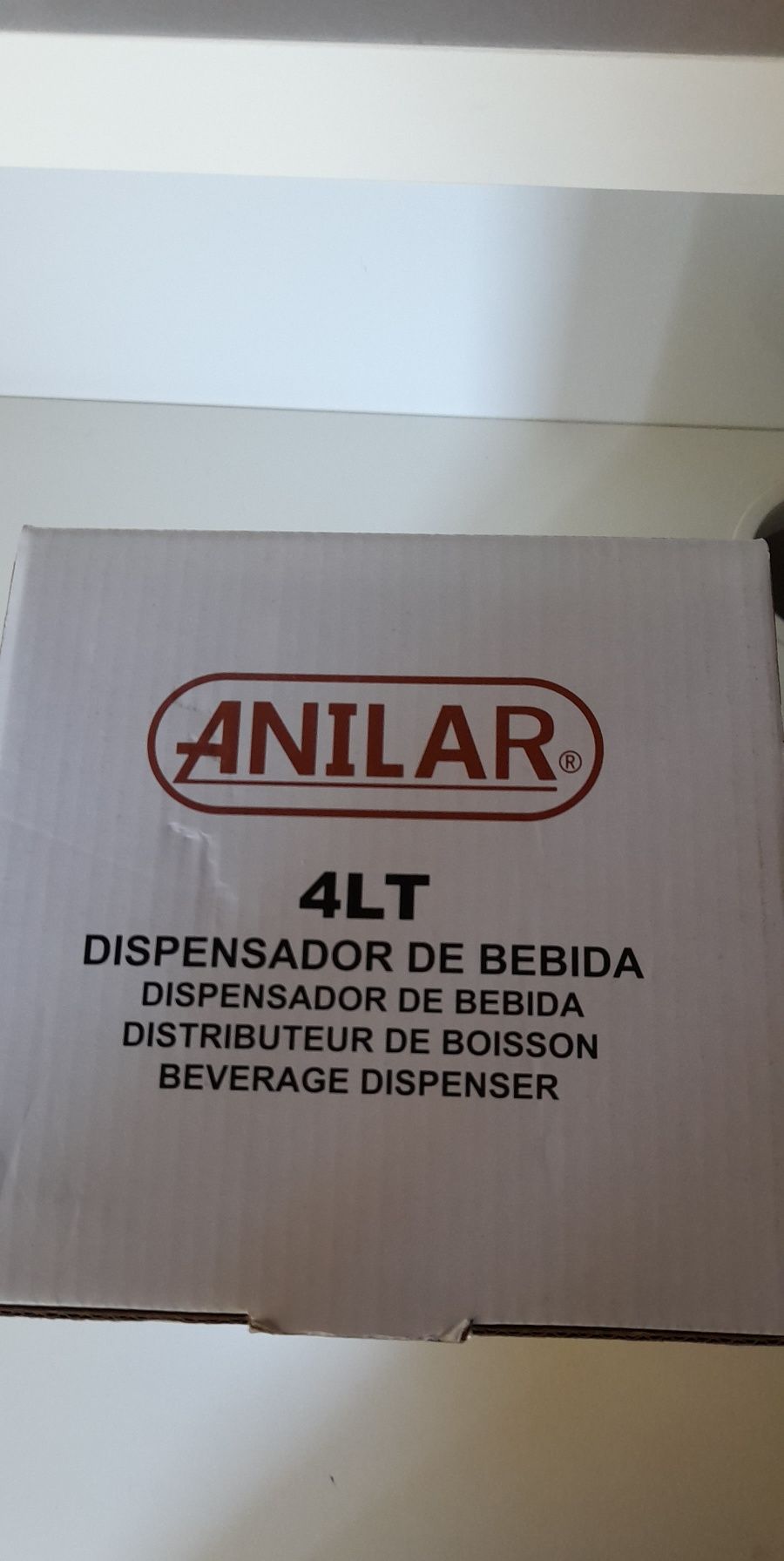 Dispensador de bebida 4L NOVO