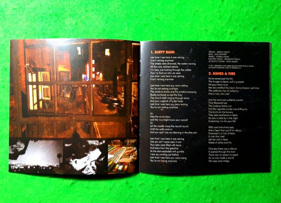 Ryan Adams – Ashes & Fire (CD, 2011)