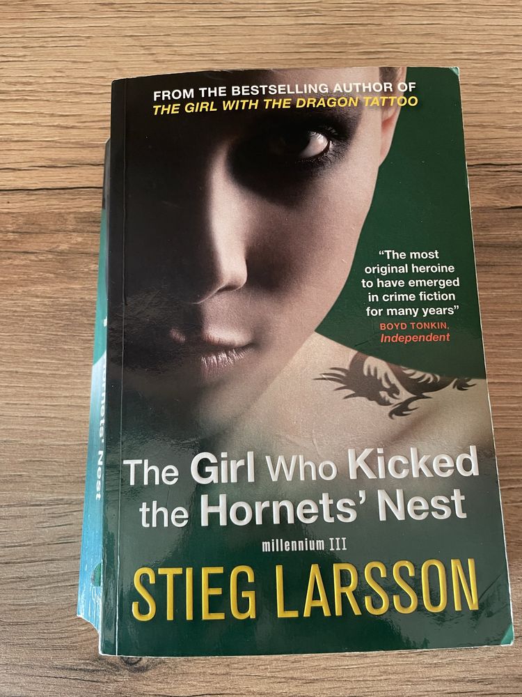 Stieg Larsson , The girl who kicked the hornets nest, Millenium