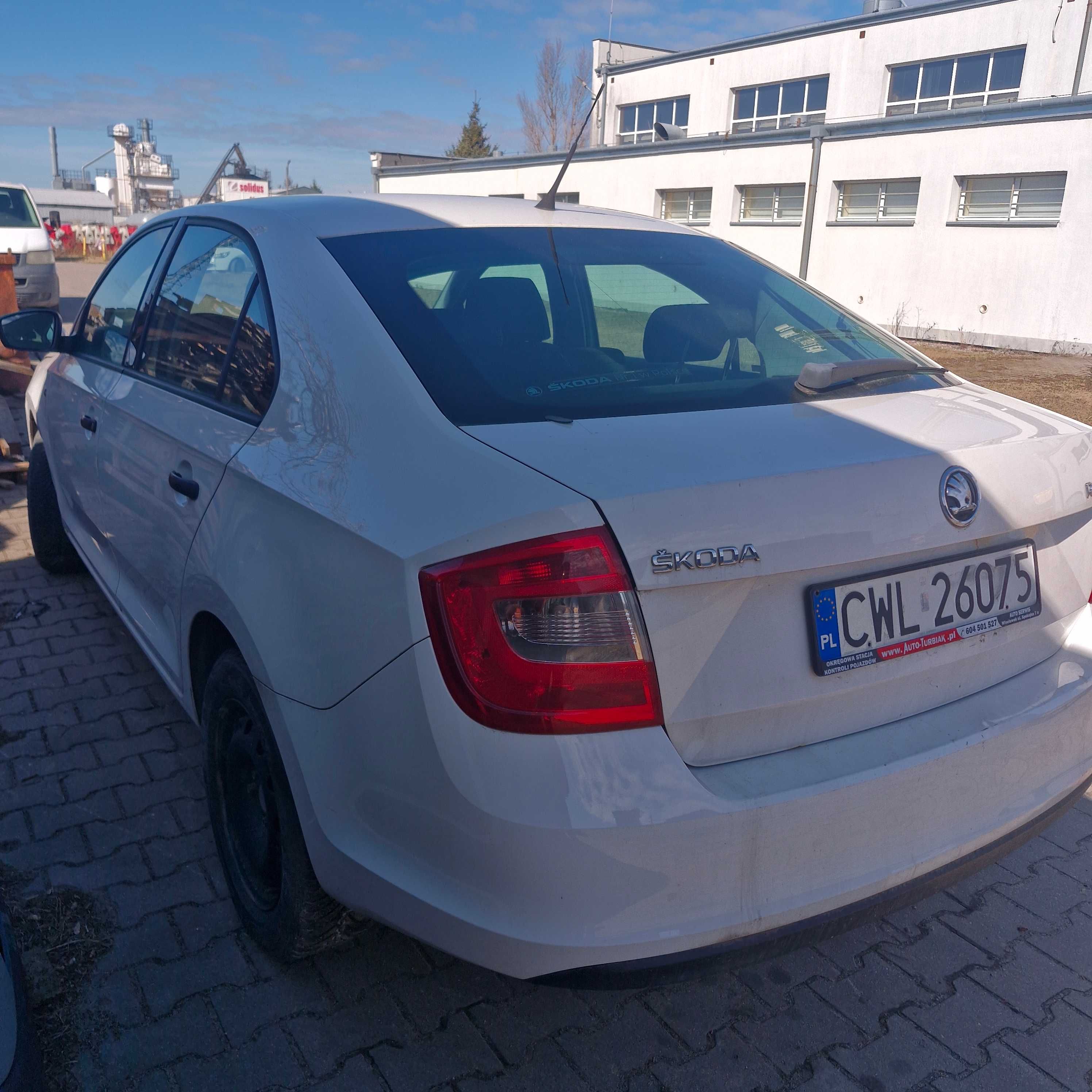 Skoda Rapid 1,6 tdi uszkodzony silnik