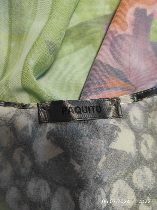 Шифонова пляжна накидка,парео 50-52 р