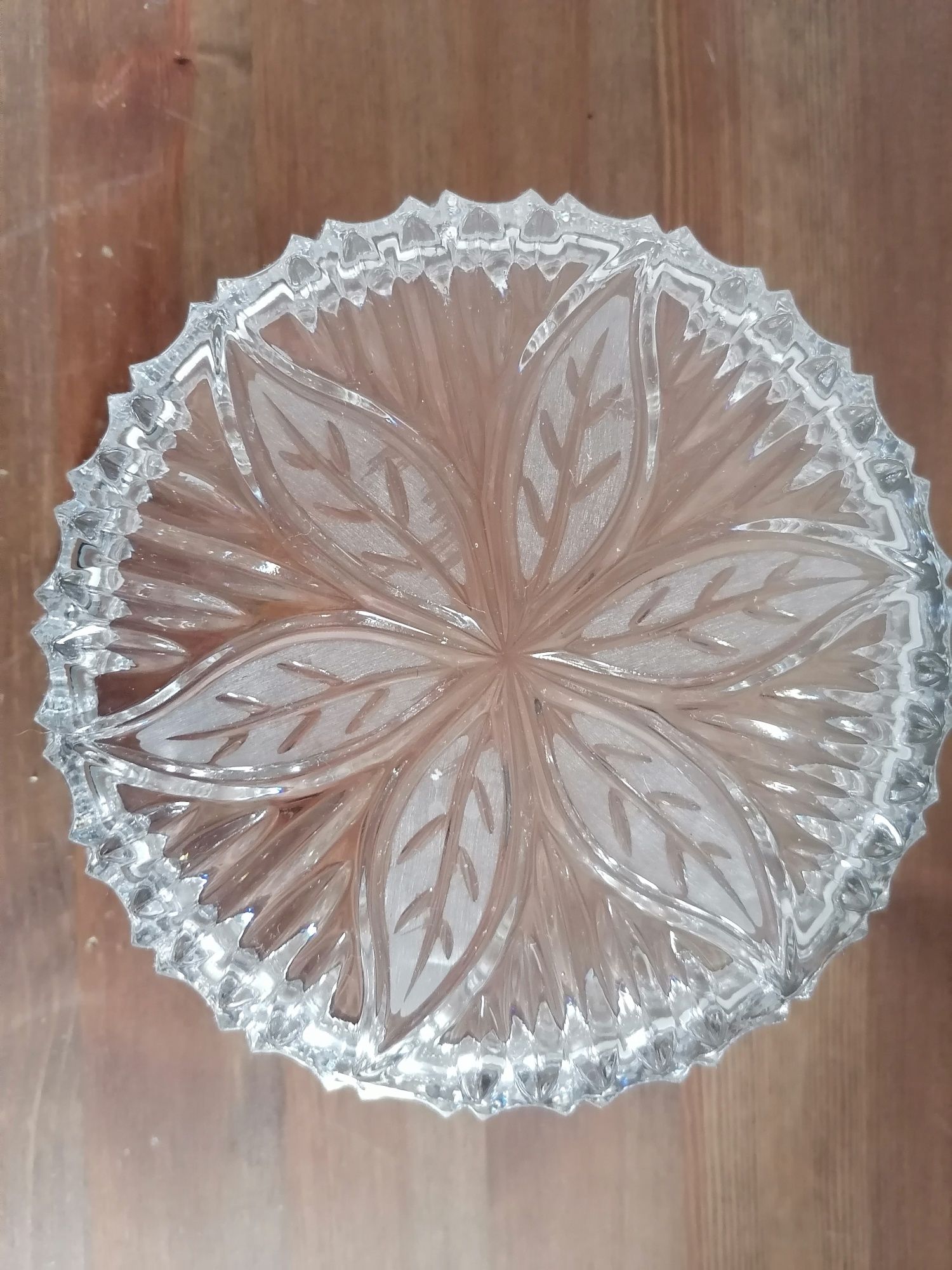 Kryształ misa kryształowa patera bomboniera