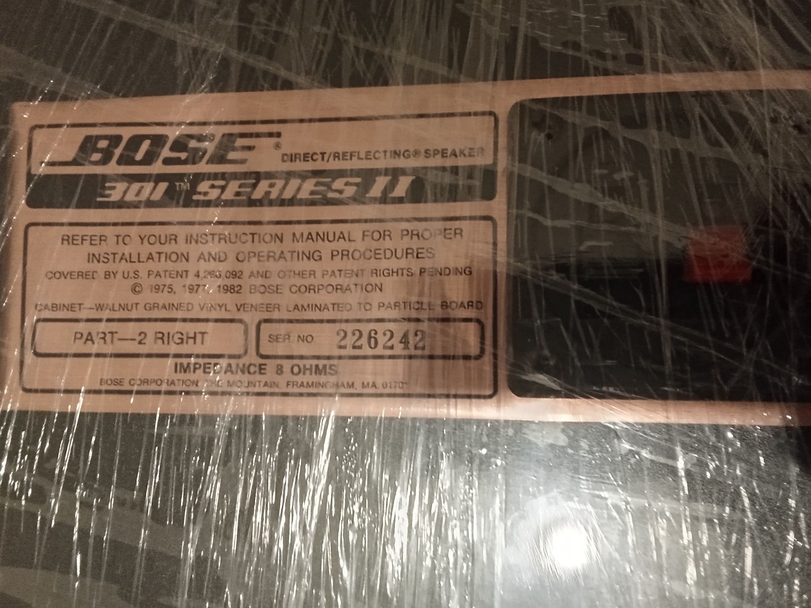 Par de Colunas BOSE