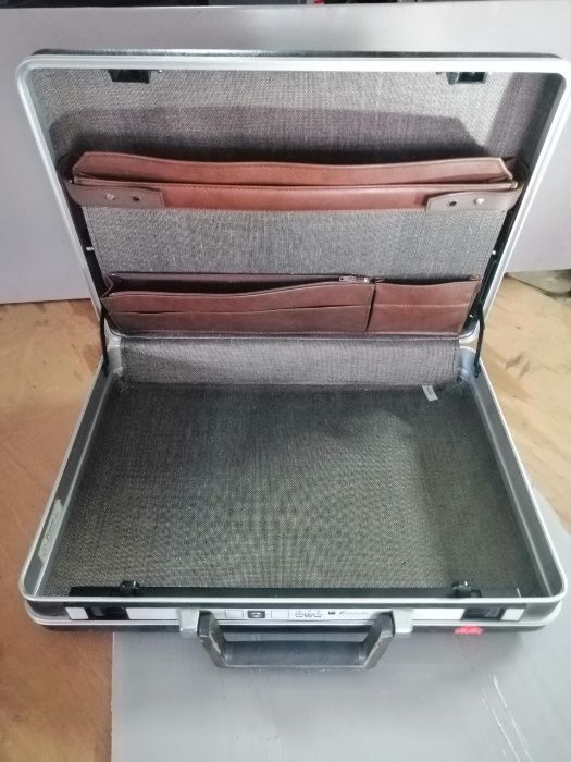 Antiguidade Mala Rígida de Transporte de documentos