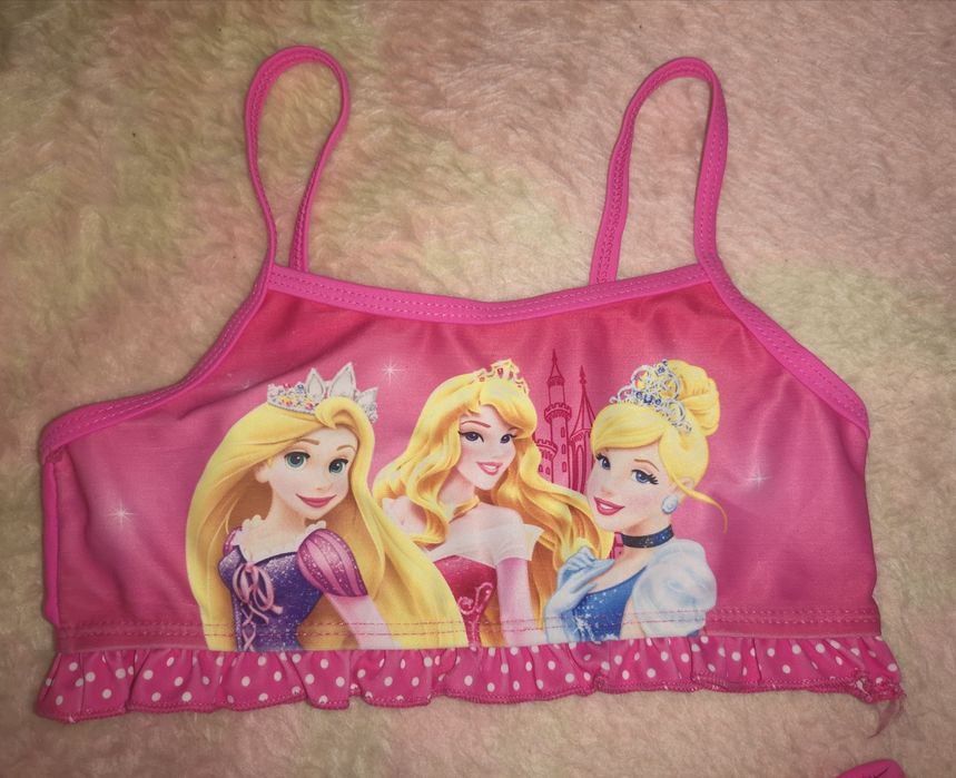 Strój kąpielowy Disney Princess 4-5 lat... Gratis rękawki do pływania